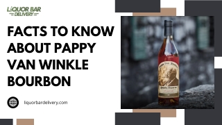 Explore the Rich Flavor of Pappy Van Winkle 15 Year