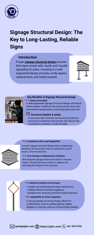 Signage Structural Design: The Key to Long-Lasting, Reliable Signs