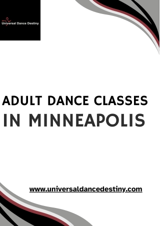 Join the Best Adult Dance Classes in Minneapolis
