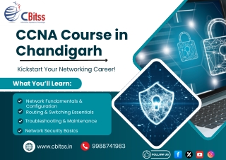Best CCNA Course in Chandigarh | CBitss Cisco Networking Training