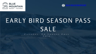 Ski Season PassBlue Mountain Resort