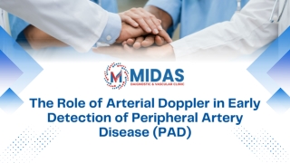 The Role of Arterial Doppler in Early Detection of Peripheral Artery Disease (PAD)