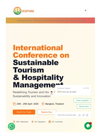 Hospitality management events worldwide