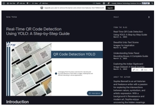 Real-Time QR Code Detection Using YOLO A Step-by-Step Guide