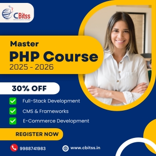 Best PHP Course in Chandigarh | CBitss Web Development Training