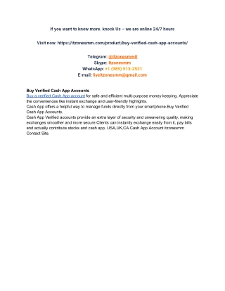 Which is the best place to buy verified cash app accounts_ Is it itzonesmm_