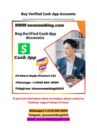 Buy Verified Cash App Accounts