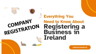 Everything You Need to Know About Registering a Business in Ireland