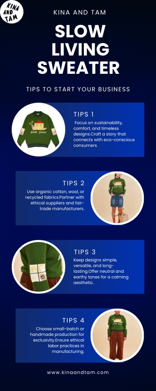 Slow Living Sweater | Kina and Tam