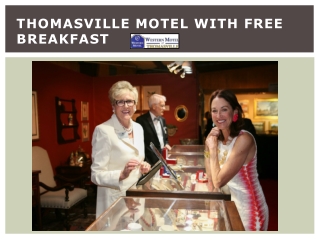 Thomasville motel with free breakfast