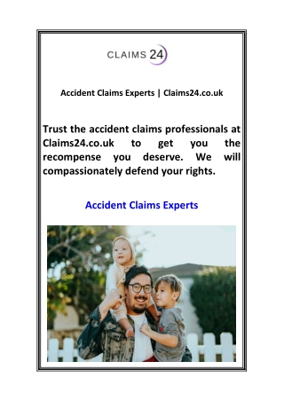 Accident Claims Experts  Claims24.co.uk
