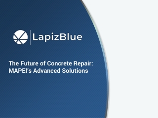 The Future of Concrete Repair- MAPEI’s Advanced Solutions