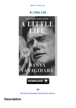 eBook A Little Life