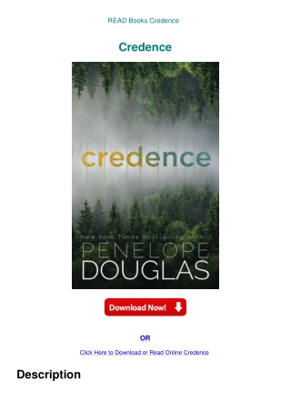 READ Books Credence
