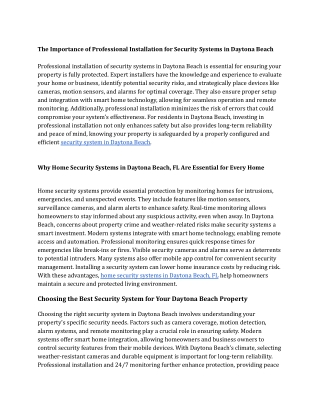 Security center March