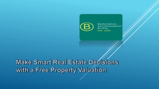 Make Smart Real Estate Decisions with a Free Property Valuation