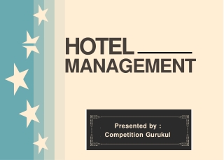 Best Coaching Class for Hotel Management Exam in uttam nagar
