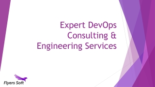 Expert DevOps Consulting & Engineering Services