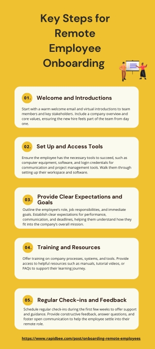 Key Steps for Remote Employee Onboarding