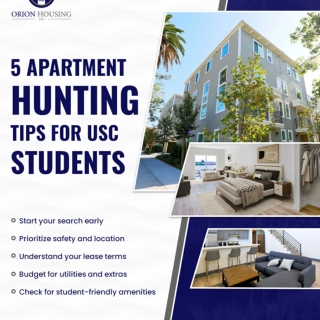 Stay Ahead 5 Must-Know Apartment Hunting Tips for USC Students