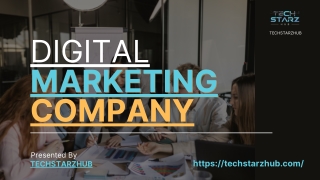 Comprehensive Digital Marketing Services by Techstarzhub