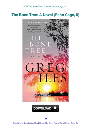 PDF The Bone Tree A Novel (Penn Cage  5)