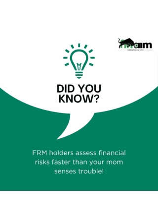 DID YOU KNOW - FRM - FINAIM