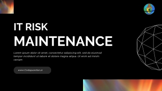 Proactive IT Risk Management for a Secure & Resilient Business