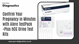 Alere TestPack  Plus hCG Urine Test Kits| Purchase hCG Urine Test Kits Online