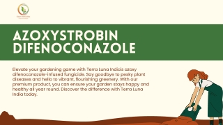 Azoxystrobin difenoconazole