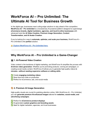 WorkForce AI – Pro Unlimited_ The Ultimate AI Tool for Business Growth