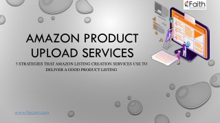 Expert Amazon Product Listing Services for Optimized Descriptions, SEO & Sales G