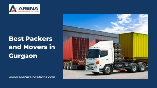 Best Packers and Movers in Gurgaon.
