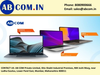 Get the Best Rental Laptop Solutions with ABCom