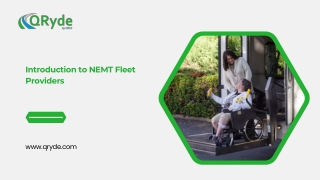 Introduction to NEMT Fleet Providers
