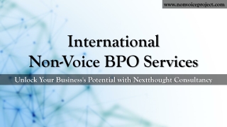 Next-Gen Non-Voice BPO Solutions – Scale, Save & Succeed!