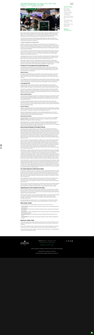 Dispensaries in Las Vegas