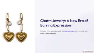 Charm Jewelry Earrings