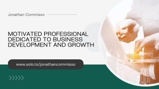 Jonathan Commisso’s Strategic Approach to Business Growth