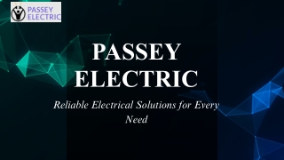 Reliable Commercial Electrical Services in Lethbridge – Passey Electric
