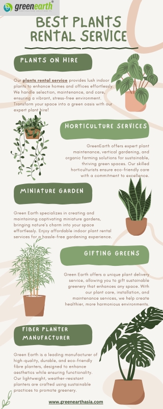 Best Plants rental service