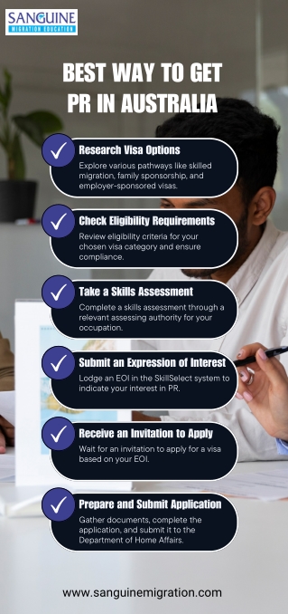 Best way to get PR in Australia