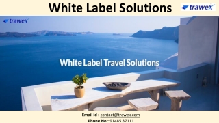 White Label Solutions