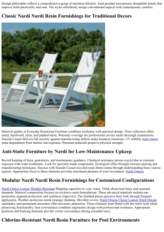 Thermal-Regulating Atlantico Chaise Sunlounger