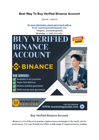 Best Way To Buy Verified Binance Account (2)