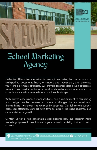 School Marketing Agency