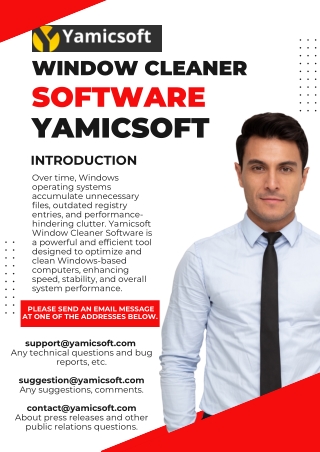 Window Cleaner Software