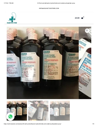 Hi-Tech promethazine hydrochloride and codeine phosphate syrup - Copy