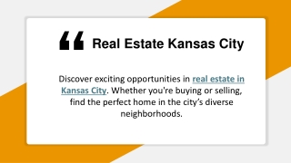 Real Estate Kansas City