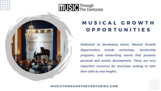 Musical Growth Opportunities
